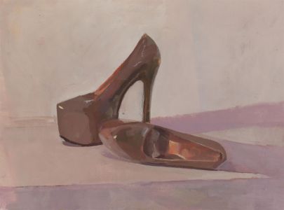 Julian Gordon Mitchell (b. 1968) - 20th Century Oil, Still Life, High Heels
