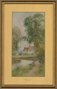 Hugh Nesbitt - Signed Late 19th Century Watercolour, Yalding, Kent