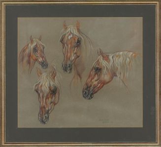 Leslie Benenson (1941-2018) - Signed & Framed 1999 Pastel, Saleroso Catalan