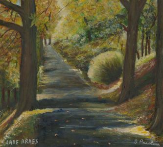Bernard Preston - Mid 20th Century Oil, Lade Braes, St. Andrews, Scotland