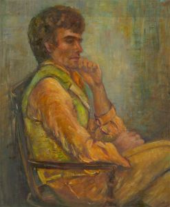 Renee Young - 20th Century Oil, Portrait of a Man
