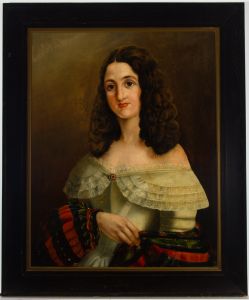 Fine Framed 19th Century Oil - Portrait of a Scottish Lady