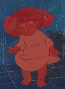 John Cherrington (1931-2015) - 20th Century Acrylic, Study of a Doll