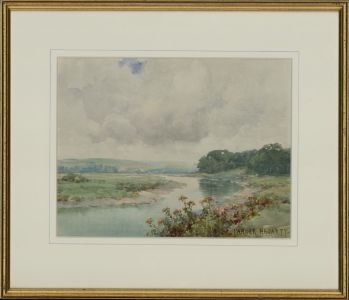 Parker Hagarty (1859-1934)
- Late 19th Century Watercolour, River Scene