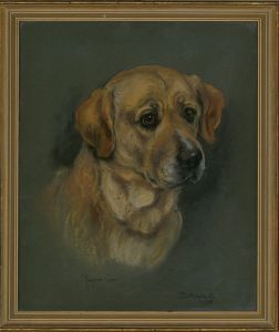Marjorie Cox (1915-2003) - Signed & Framed 1968 Pastel, Bruce