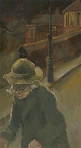 John Cherrington (1931-2015) - 20th Century Oil, Portrait of an Elderly Woman