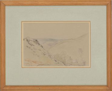 Attrib. William Collins RA (1788-1847) - Graphite Drawing, Near Ventnor