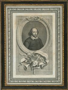 Jacobus Houbracken - 1747 Engraving, William Shakespeare