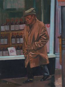 John Cherrington (1931-2015) - Signed 20th Century Oil, Pensive Male
