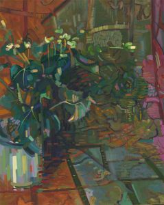John Cherrington (1931-2015) - 1988 Acrylic, Floral Still Life