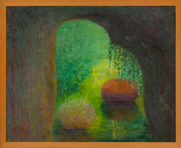 June Walsh (b.1930) - Framed 1996 Oil, Bogan