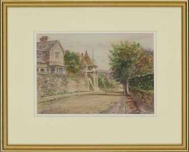 Henry E. Foster (1921-2010) - 1968 Watercolour, Ghyll Gate, Kendal, Westmorland