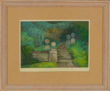 Waveney Frederick RBSA PS (1911-1999) - 20th Century Pastel, The Footpath