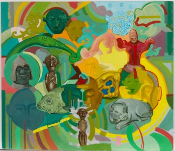 John Cherrington (1931-2015) - 2011 Oil, Abstract Composition XIV