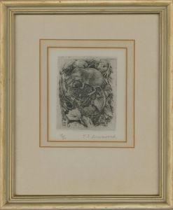 Timothy John Greenwood (1947-2010) - 20th Century Etching, Common Shrew