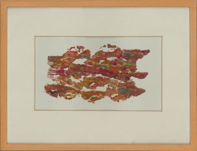 June Walsh (b.1930) - Framed 1996 Acrylic, Abstract I