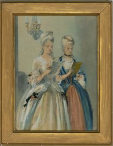 Framed Late 19th Century Watercolour - The Singers