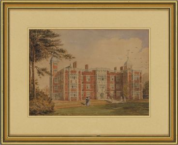 Framed Late 19th Century Watercolour - The Manor House