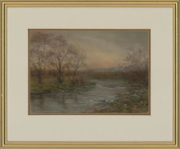 Doreen Livingstone - Signed & Framed 20th Century Pastel, Autumn, Tummel Valley