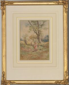 Circle of Myles Birket Foster (1825-1899) 19th Century Watercolour Landscape