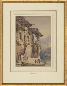 Attrib. John Skinner Prout (1805-1876) - 19th Century Watercolour, Street Scene