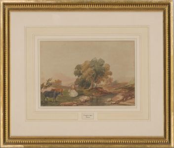 Abraham Hulk the Younger (1851-1922) - 19th Century Watercolour, Kingsbridge