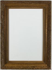 Early 20th Century Picture Frame - Ornate Floral Frame