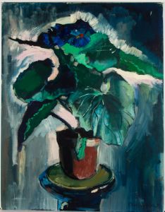 John Cherrington (1931-2015) - 1975 Oil, Flowering Plant I