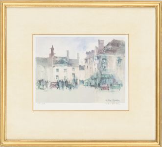 John Blockley - A Pair Of 20th C. Digital Prints, Cirencester/Stow on the Wold