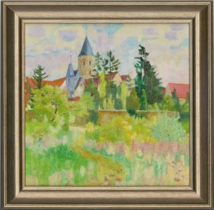 John Ivor Stewart PPPS (1936-2018) - 20th Century Acrylic, St. Martin La Garenne