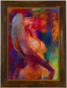 John Ivor Stewart PPPS (1936-2018) - 1999 Pastel, The Lady Susanna