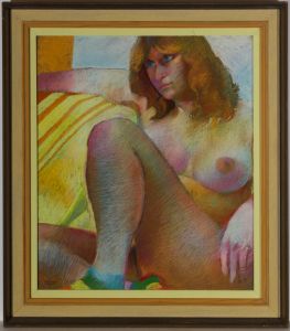 John Ivor Stewart PPPS (1936-2018) - Contemporary Pastel, Daydreaming