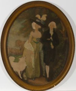 After Thomas Gainsborough - 19th Century Lithograph, Mr and Mrs William Hallett