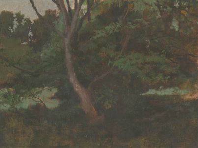 Mid 20th Century Oil - The Forest