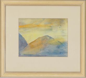 Barbara P. Morgan - Framed 20th Century Watercolour, Morning Light