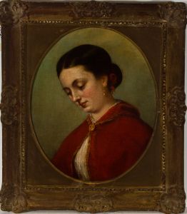 Fine Mid 19th Century Oil - Portrait of Louisa Pina