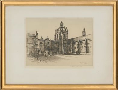Albany E. Howarth ARE (1872-1936) - Early 20th Century Etching, Aberdeen