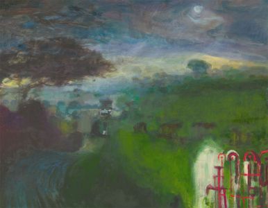 John Ivor Stewart PPPS (1936-2018) - Mid 20th Century Oil, The Red Gate