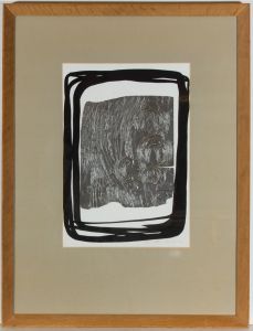 Peter Thursby FRBS (1930-2011) - Framed 1969 Mixed Media, Black Surround