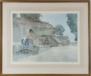 William Russell Flint (1880-1969) - Signed Digital Print, Isabella of Lucenay