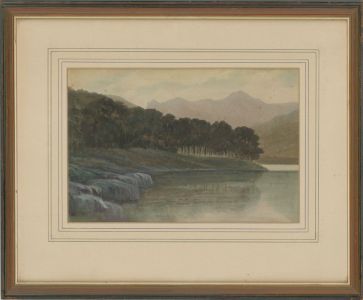 Ben Boothby - Signed Early 20th Century Watercolour, The Lake