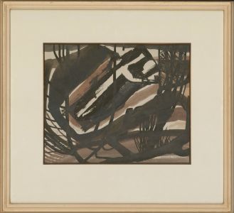 Reginald James Lloyd (b.1927) - 1965 India Ink, The Abstracted Forest