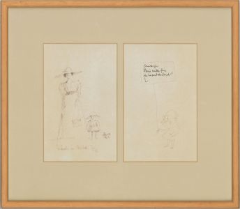 Leonard Manasseh RA PPRWA (1916-2017) - Pen and Ink Drawing, A Thousand Times