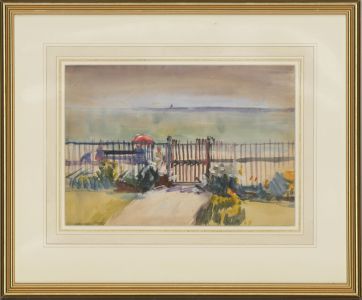 Robert G D Alexander (1875-1945)- Early 20thC Watercolour, The Sea At Eastcliffe