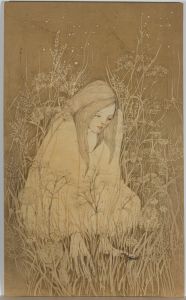 Thomsett - 20th Century Batik, Girl in a Meadow