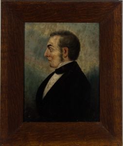 Framed 19th Century Oil - Portrait of a Gentleman