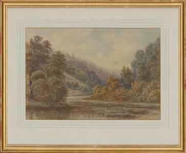 A. Coleman - Framed Late 19th Century Watercolour, The Arrival of Autumn