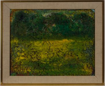 Che Newton Woof - Framed 1972 Mixed Media, Moon Magic