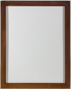 19th Century Picture Frame - Delicate Floral Gilt Picture Frame