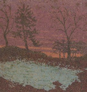 Malcolm J. Hitchcock RWA (1929-1998) - Mid 20th Century Oil, Evening Scene